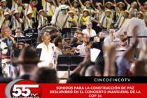 Sonidos para la Construcción de Paz deslumbró en el concierto inaugural de la COP 16