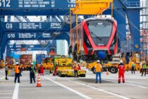 ¡Histórico! El primer tren del Metro de Bogotá ya está en el país CO