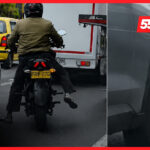 ¡Alerta en Bogotá! Así estarían pinchando llantas para atracar conductores en plena vía