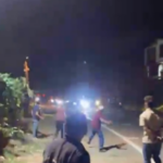 ¡SE CANSARON DE LAS RODADAS! VECINOS LANZARON PIEDRAS A MOTOCICLISTAS EN CUNDINAMARCA