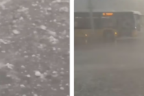 Fuerte tormenta de granizo azotó Zúrich: más de 40 personas resultaron heridas
